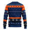 MLB Detroit Tigers Dabbing Santa Claus Ugly Hoodie 3D Zip Hoodie 3D Ugly Christmas Sweater 3D Fleece Hoodie