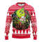 MLB St. Louis Cardinals Grinch Hug Ugly Hoodie 3D Zip Hoodie 3D Ugly Christmas Sweater 3D Fleece Hoodie