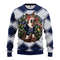 MLB New York Yankees Pub Dog Ugly Hoodie 3D Zip Hoodie 3D Ugly Christmas Sweater 3D Fleece Hoodie
