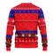 MLB Philadelphia Phillies Dabbing Santa Claus Ugly Hoodie 3D Zip Hoodie 3D Ugly Christmas Sweater 3D Fleece Hoodie