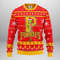 MLB Pittsburgh Pirates Funny Grinch Ugly Hoodie 3D Zip Hoodie 3D Ugly Christmas Sweater 3D Fleece Hoodie