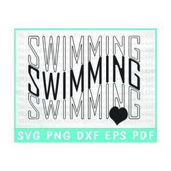 Swim SVG, Swimming Svg, Swimmer Silhouette Svg,Swimmer SVG Cut table Design,svg,dxf,png Use With Silhouette Studio & Cri