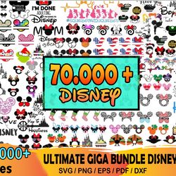70000 Disney Svg Bundle, Tinkerbell Svg, Star Wars Svg