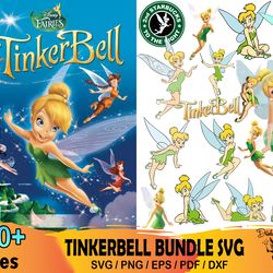 100 Files Tinkerbell Svg Bundle, Disney Svg, Tinkerbell Svg