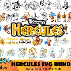 244 Disney Hercules Bundle Svg, Disney Svg, Hercules Svg
