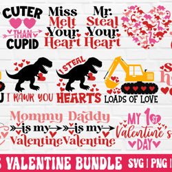 Kids Valentine SVG - Valentine PNG