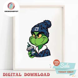 Grinch Boujee Dallas NFL PNG