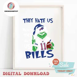 Grinch They Hate Us Because They Aint Us Bills Svg