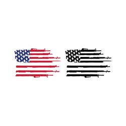 american gun flag svg, distressed usa flag svg, gun flag png, distressed flag svg, military svg