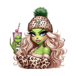 lady grinch png santa grinch png barbie grinch green girl grinch christmas grinch png grinch decor santa hat inst