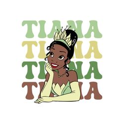 princess tiana png instant dowload