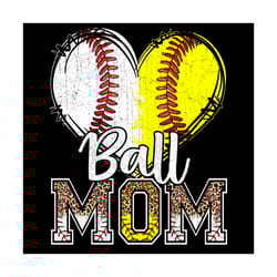 retro ball mom baseball mama png