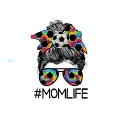 mom life soccer bow tie png
