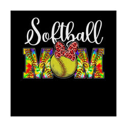 retro softball mom season png