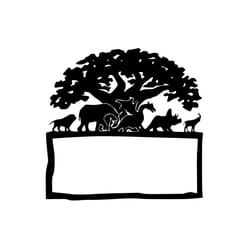 custome name animal kingdom svg