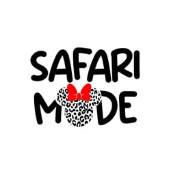 sefari mode minnie animal kingdom svg