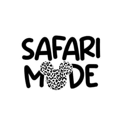 sefari mode mickey animal kingdom svg