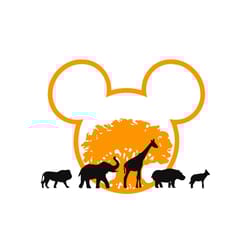animal kingdom mickey svg instant download