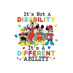 disney friends its not a disability png