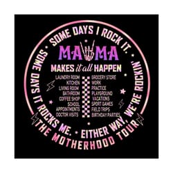 glitter mama the motherhood tour png