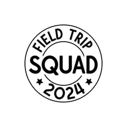 field trip squad 2024 circle svg