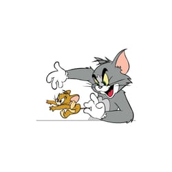 tom and jerrys svg cartoon instant download