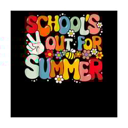 floral school out for summer png