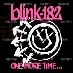 blink 182 one more time logo svg digital download files