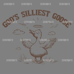 vintage gods silliest goose angel svg digital download files