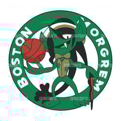 boston celtics x morgrem mashup 2024 svg