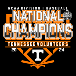 baseball national champions tennessee volunteers svg
