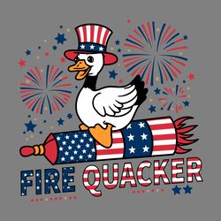 fire quacker goose meme 4th of july svg digital download files