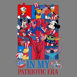 in my patriotic era disney 4th of july png