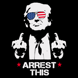 trump arrest this funny meme svg digital download files