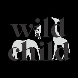 wild child svg digital download files