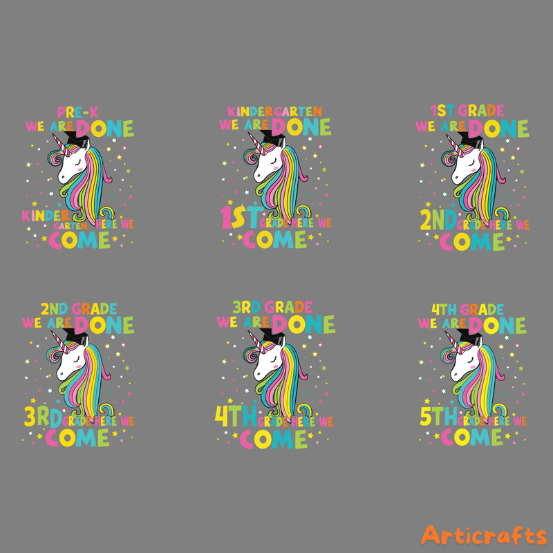 Kindergarten-We-Are-Done-1St-Here-We-Come-Png-2266566.png