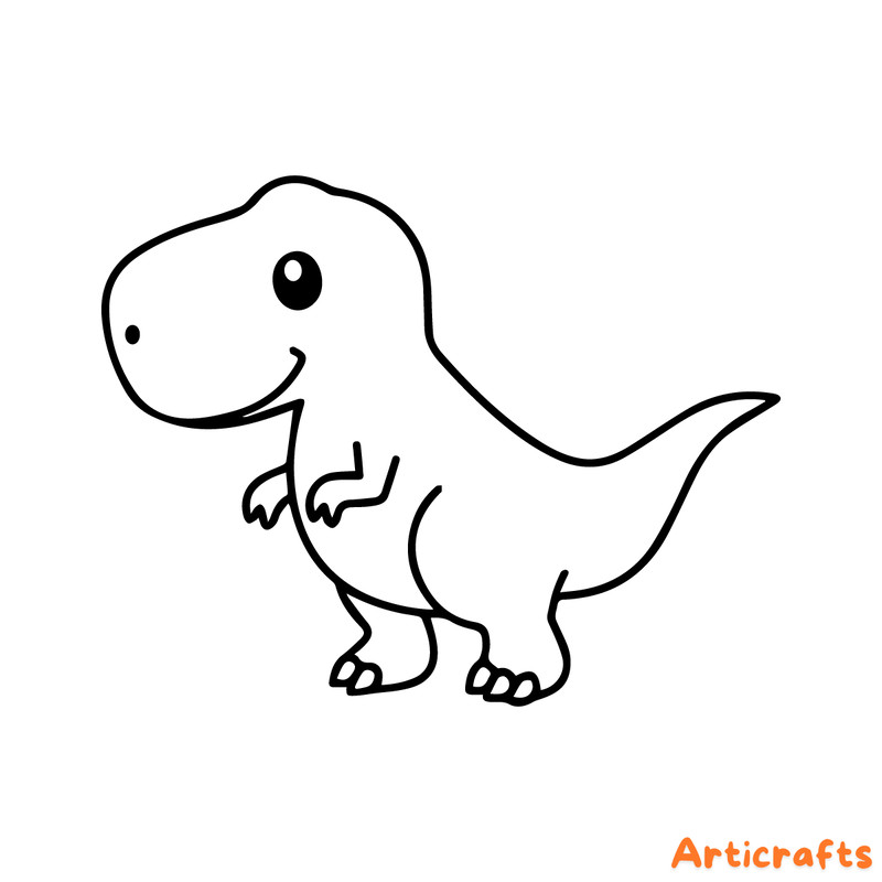 T-rex-SVG-Dinosaur-Outline-cut-file-Baby-Dino-Tyrannosaurus-Rex-2249786.png