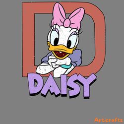 character png daisy duck color disney girl digital download