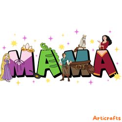 tangled rapunzel cartoon movie png, mama png