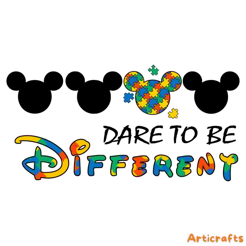Dare-To-Be-Different-Autism-Mickey-Head-SVG-2303241008.png