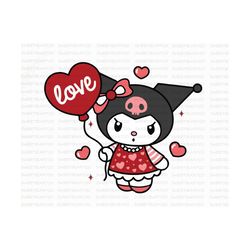 Kawaii Kitty Valentine's Day PNG, Valentine's Day Png, Happy Valentine Png, Kawaii Kitty Png, Valentine Love Png, Love P