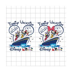 Bundle Family Vacation Png, Cruise Vacation Png, Cruise Family Png, Magical Kingdom Png, Vacay Mode, Family Trip 2024 Pn