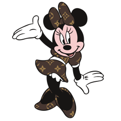 louis vuitton minnie mouse svg, lv logo svg, disney minnie mouse svg, fashion brand logo svg, digital download (12)
