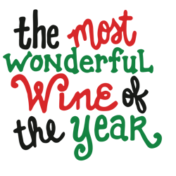 the most wonderful wine of the year svg, christmas wine svg, holidays svg, christmas svg designs, digital download (1)