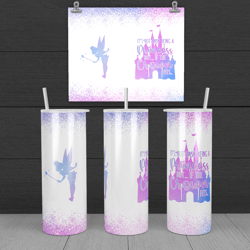tinkerbell not easy being a princess tumbler wrap, 20oz tumbler wrap, tumbler wrap png, digital download