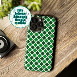 pixel 7 case for st patricks day, green phone case, protective phone case, cool phone case, mosaic phone case, s23 ultra