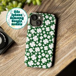 st patricks day phone case, s23 ultra case, google pixel phone case, drop protective phone case, iphone 15 pro max case,