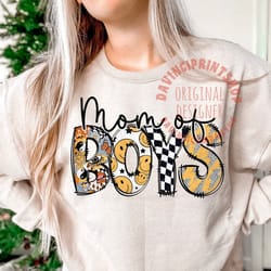 mom of boys png, mama of both png, mom and son png, mom sublimation, mother's day png, mother's day gift, sublimation pn