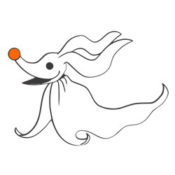 zero nightmare before christmas svg, nightmare before christmas svg, halloween nightmare svg, digital download