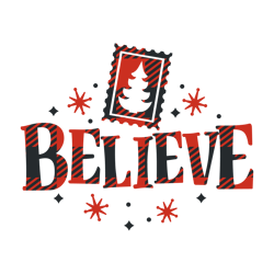 believe plaid svg, buffalo plaid christmas svg, christmas svg, buffalo plaid svg, christmas logo, digital download